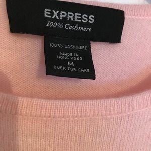 Cashmere shirt sleeve top